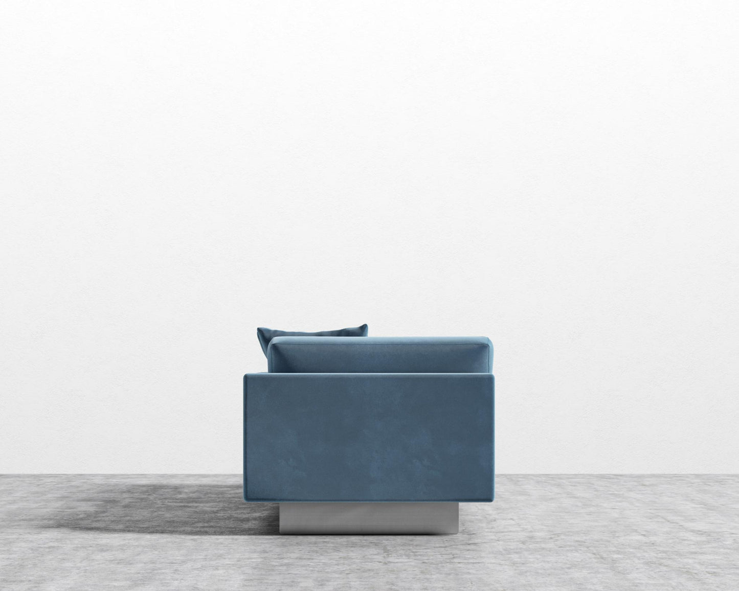 Dresden Right Arm Sofa - Plush Velvet - Solstice