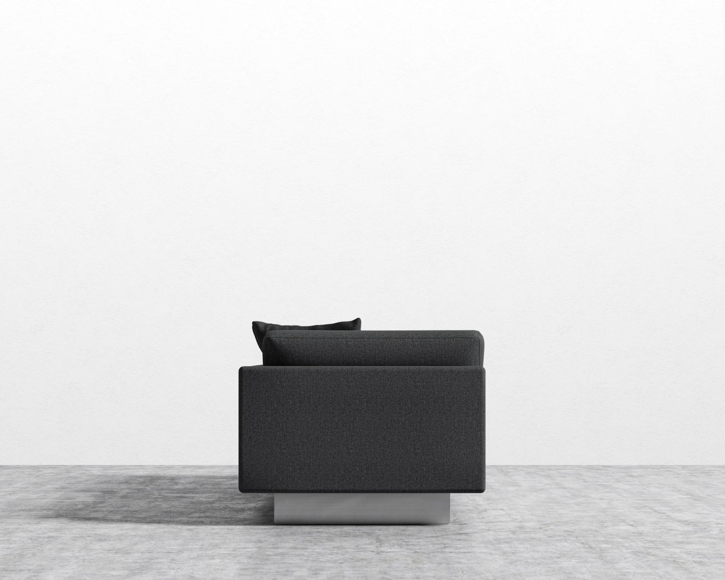 Dresden Right Arm Sofa - Modern Felt - Stockholm