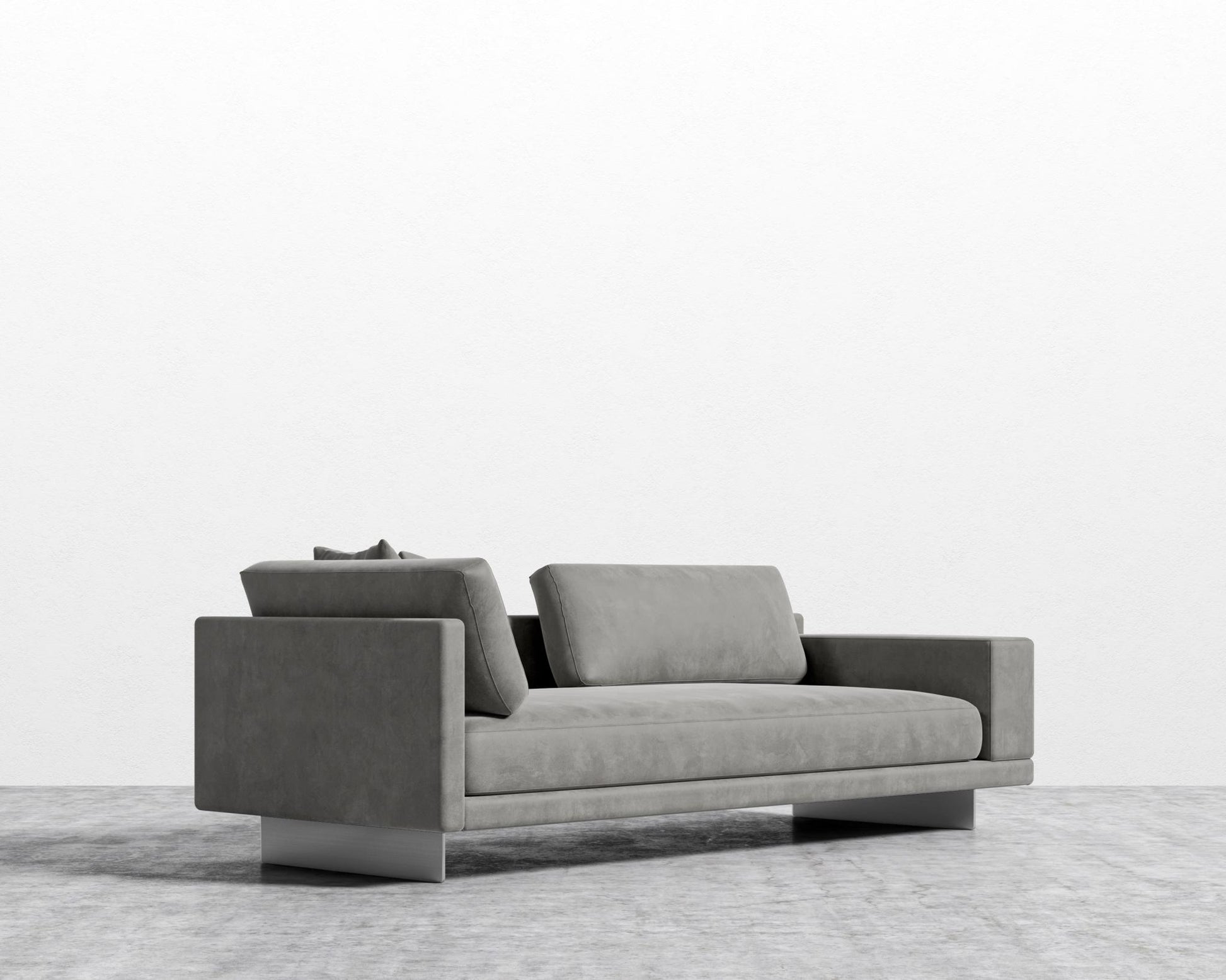 Dresden Right Arm Sofa - Venice Vegan Suede - Strato