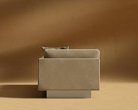 Dresden Right Arm Sofa - Plush Velvet - Dune