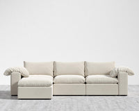 Nuvo_Sectional_Plush_Velvet - Cloud