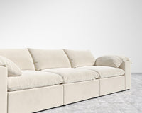 Nuvo_3-Seater_Plush_Velvet- Cloud