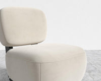 Toro_Lounge_Chair_Plush Velvet - Cloud