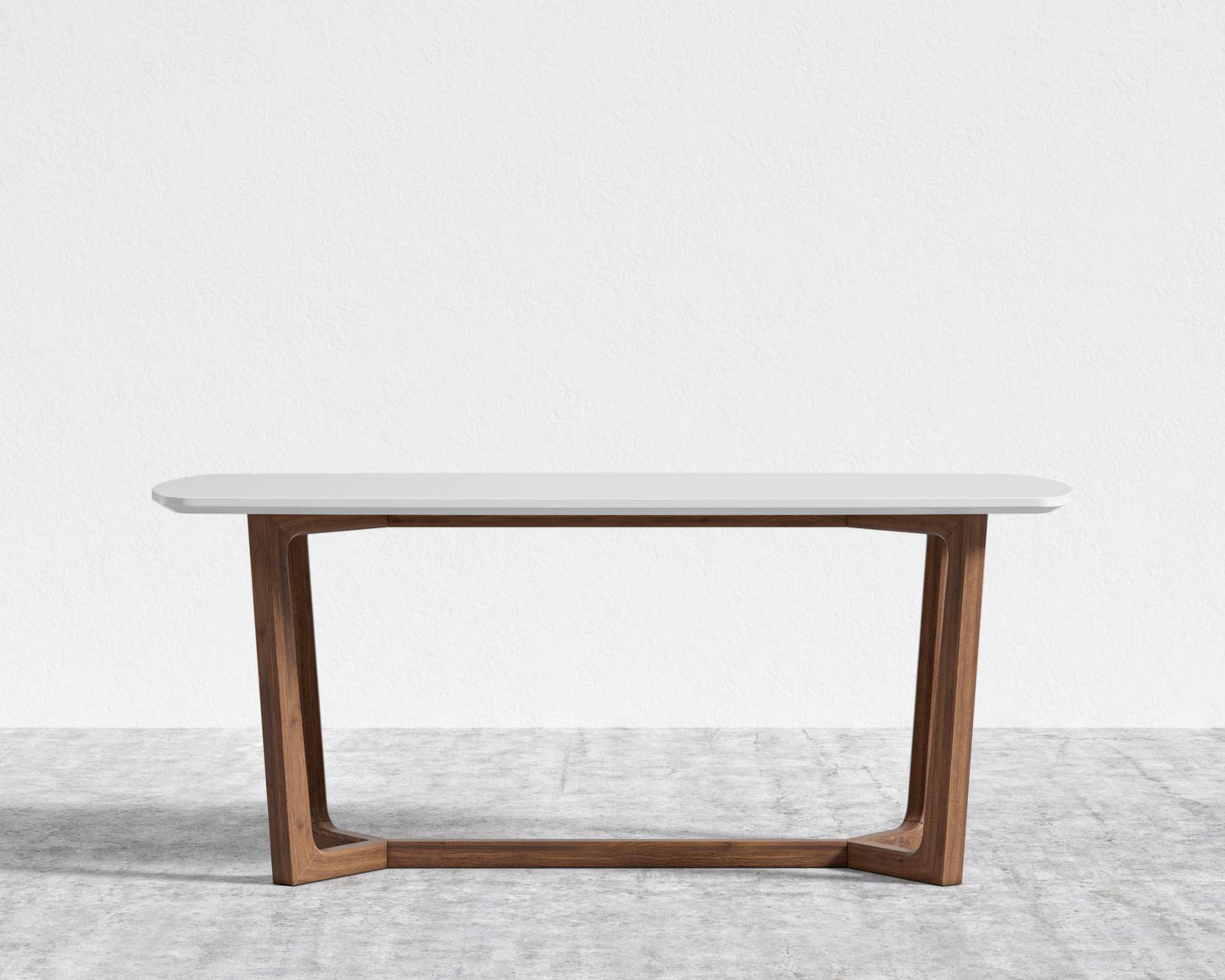 Evelyn Dining Table - White Lacquer