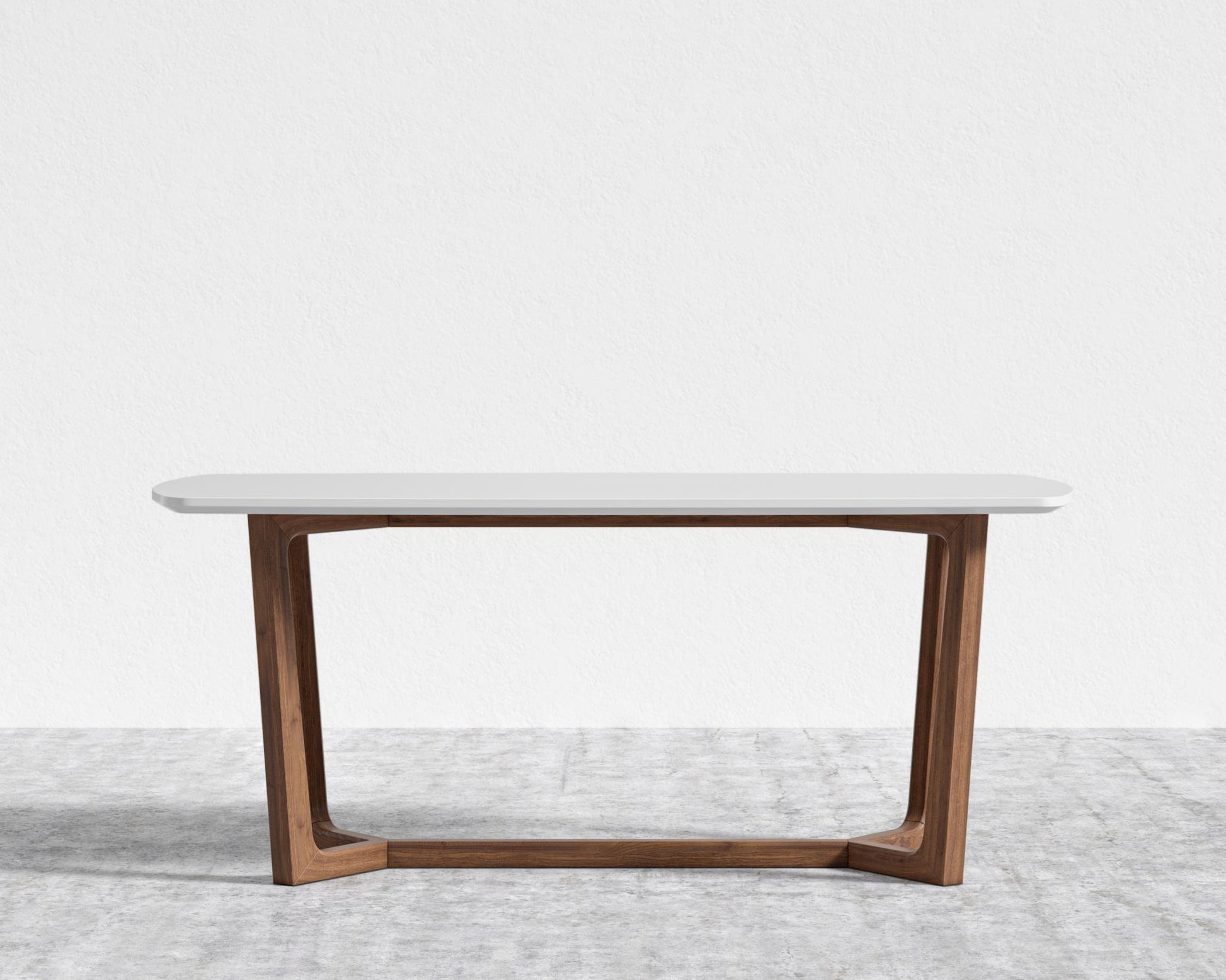 Evelyn Dining Table - White Lacquer