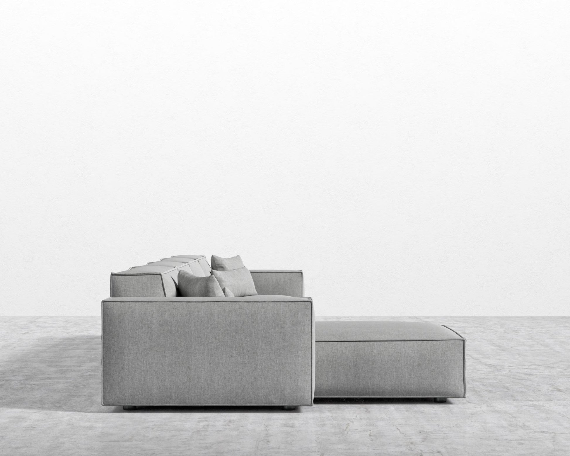Porter Extended Sectional - Modern Felt - Malmo
