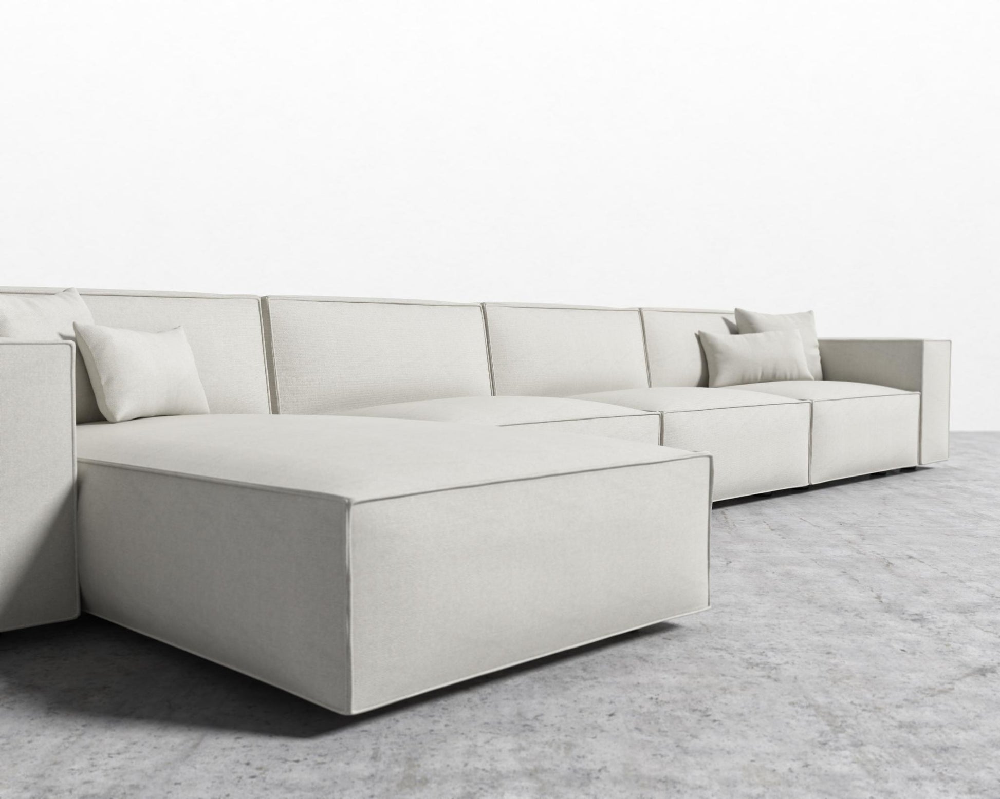 Porter Extended Sectional - Oyster