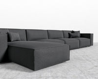 Porter Extended Sectional - Modern Felt - Stockholm