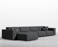 Porter Extended Sectional - Modern Felt - Stockholm