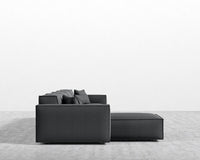 Porter Extended Sectional - Modern Felt - Stockholm