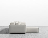 Porter Extended Sectional - Chatou Boucle- Pearl