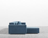 Porter Extended Sectional - Plush Velvet - Solstice