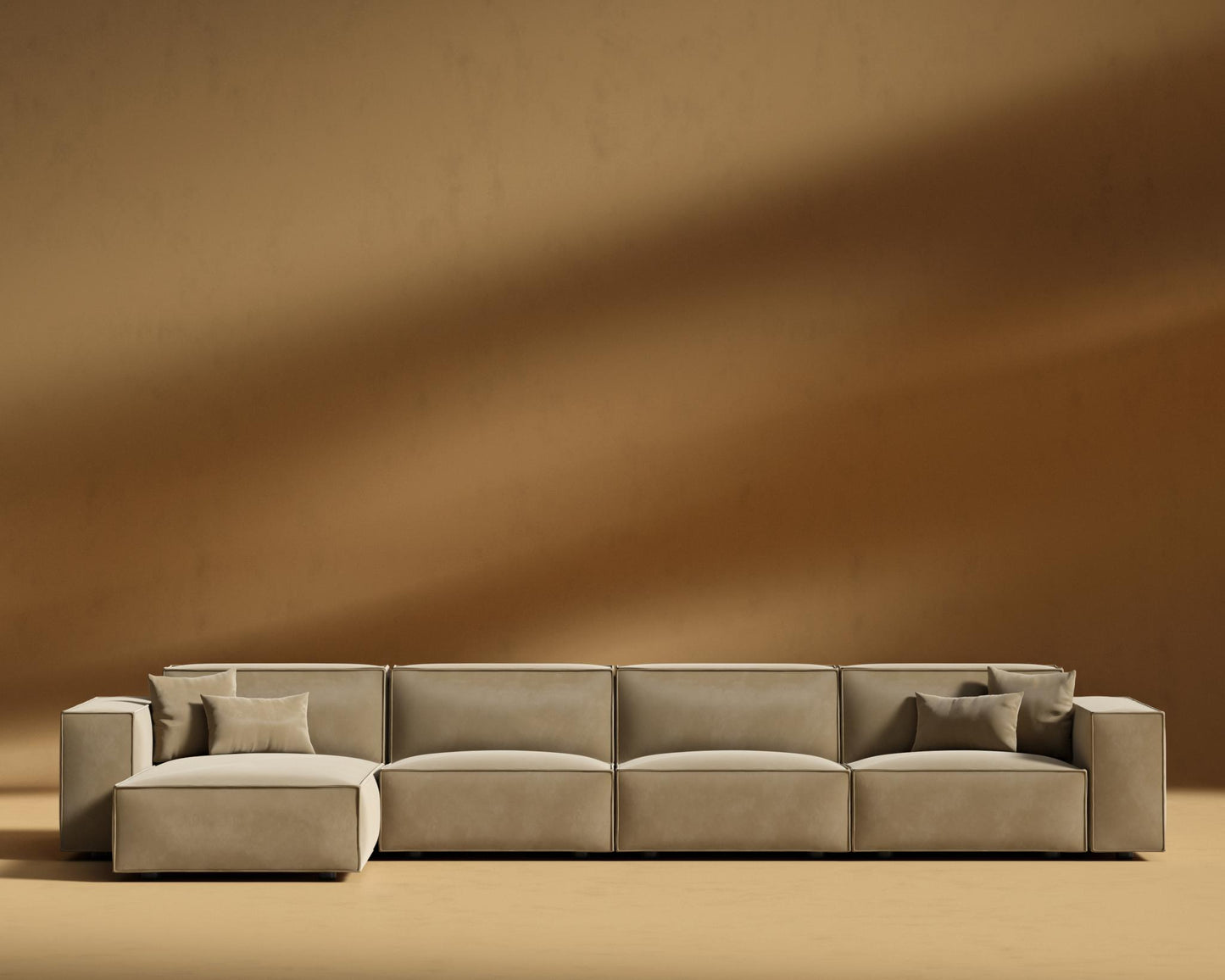 Porter-Extended-Sectional_LHF_Plush_Velvet_Dune