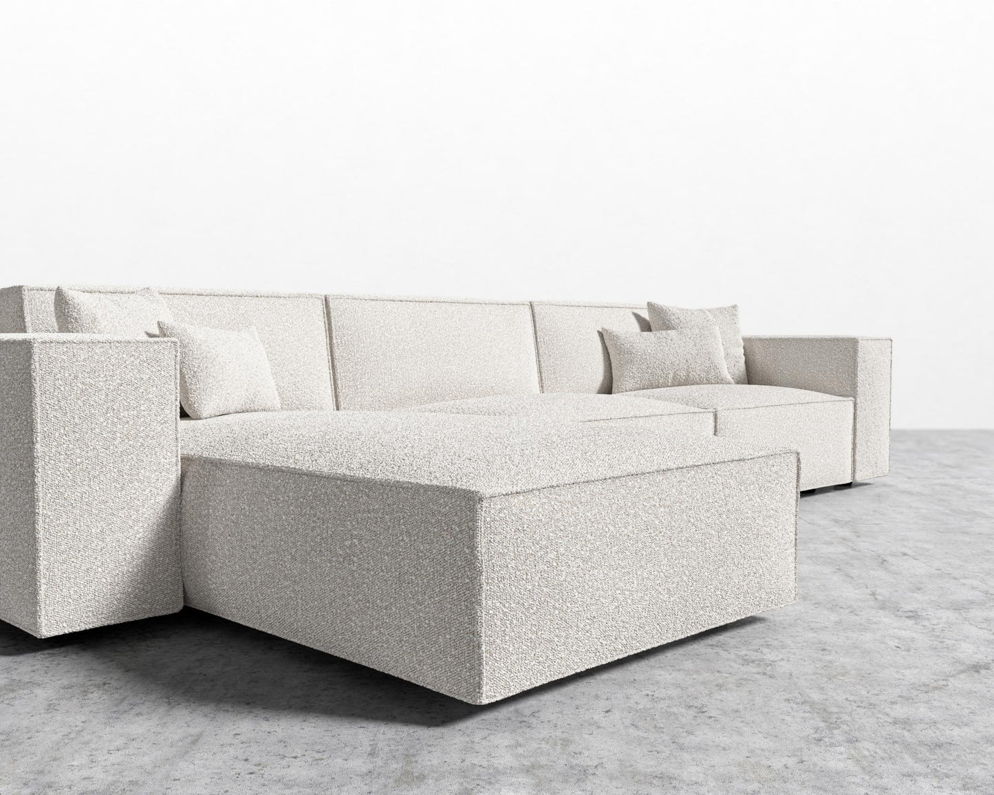 Porter Sectional - Chatou Boucle - Pearl