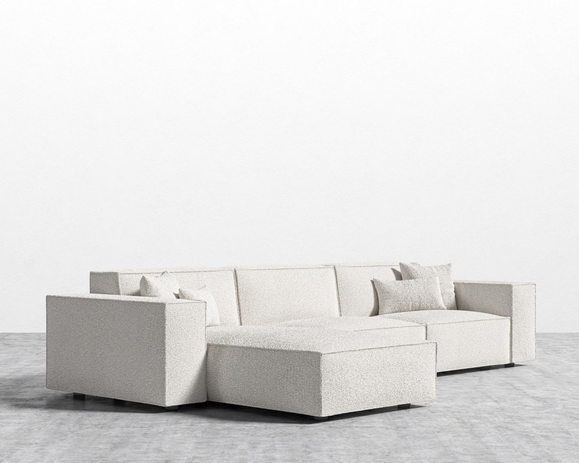 Porter Sectional - Chatou Boucle - Pearl