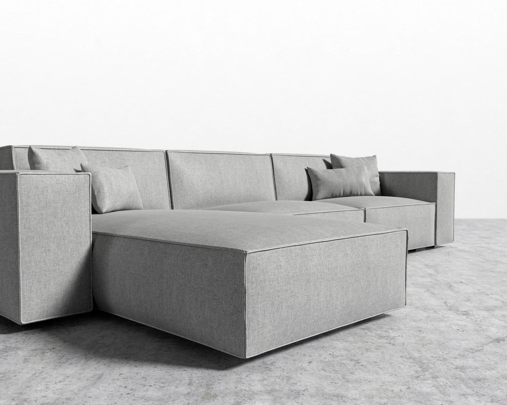 Porter Sectional - Modern Felt - Malmo