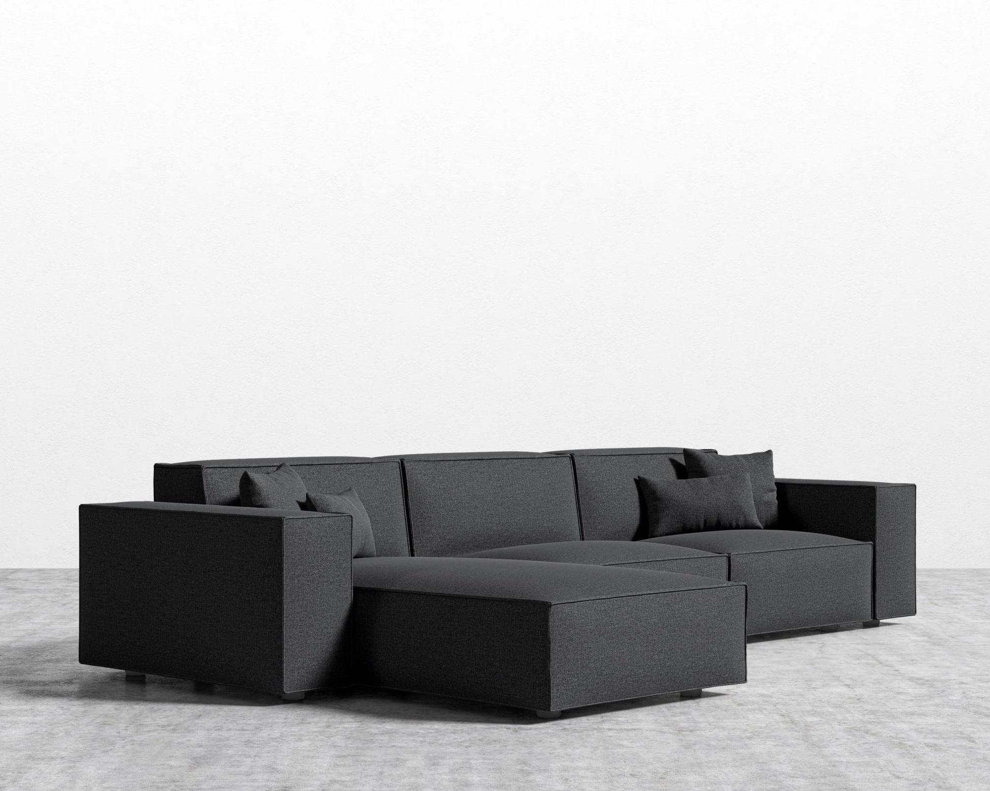 Porter Sectional - Modern Felt - Stockholm