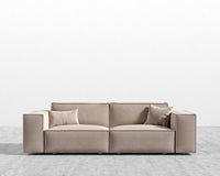 Porter Sofa - Leuven Linen - Blush