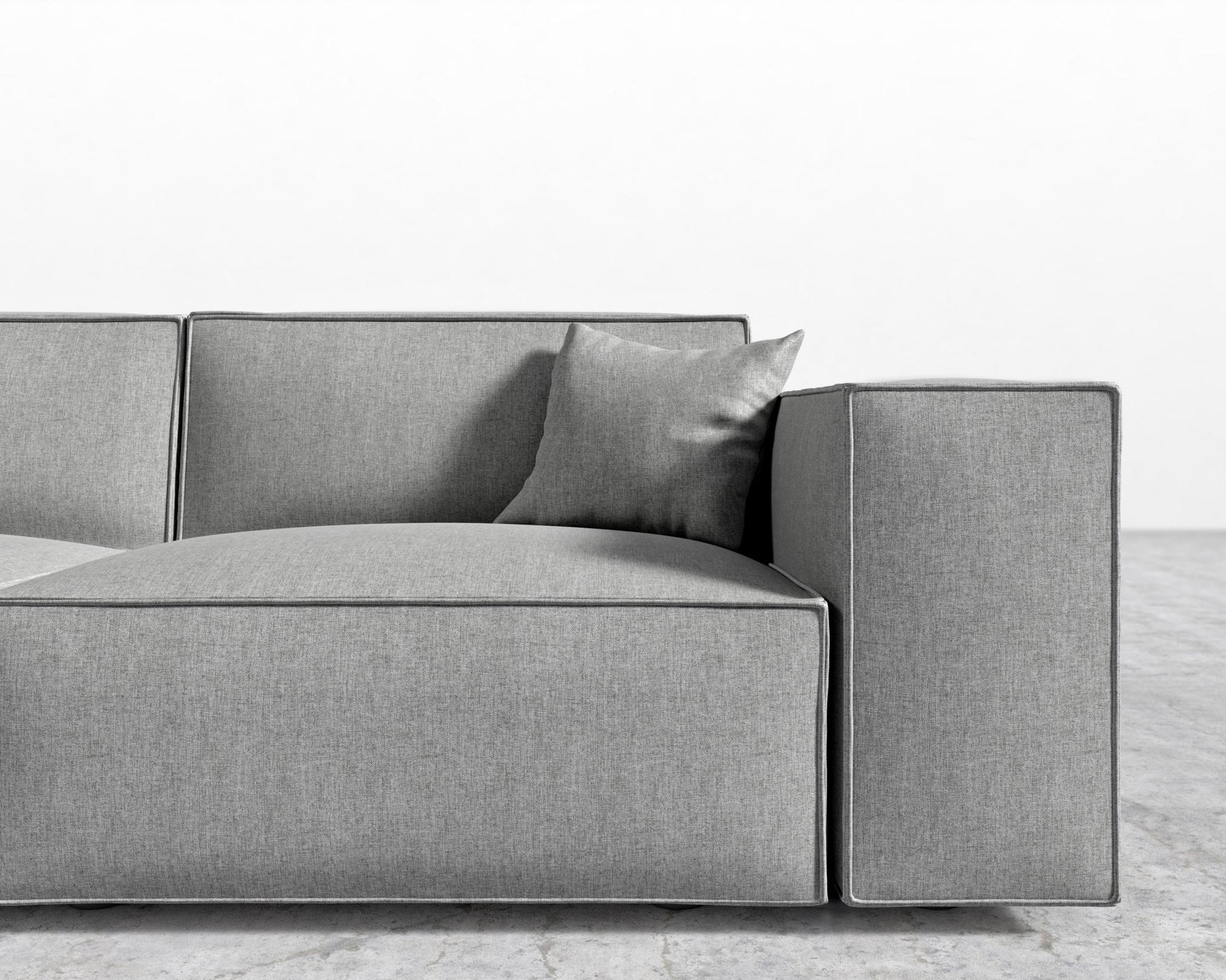 Porter Sofa - Modern Felt - Malmo