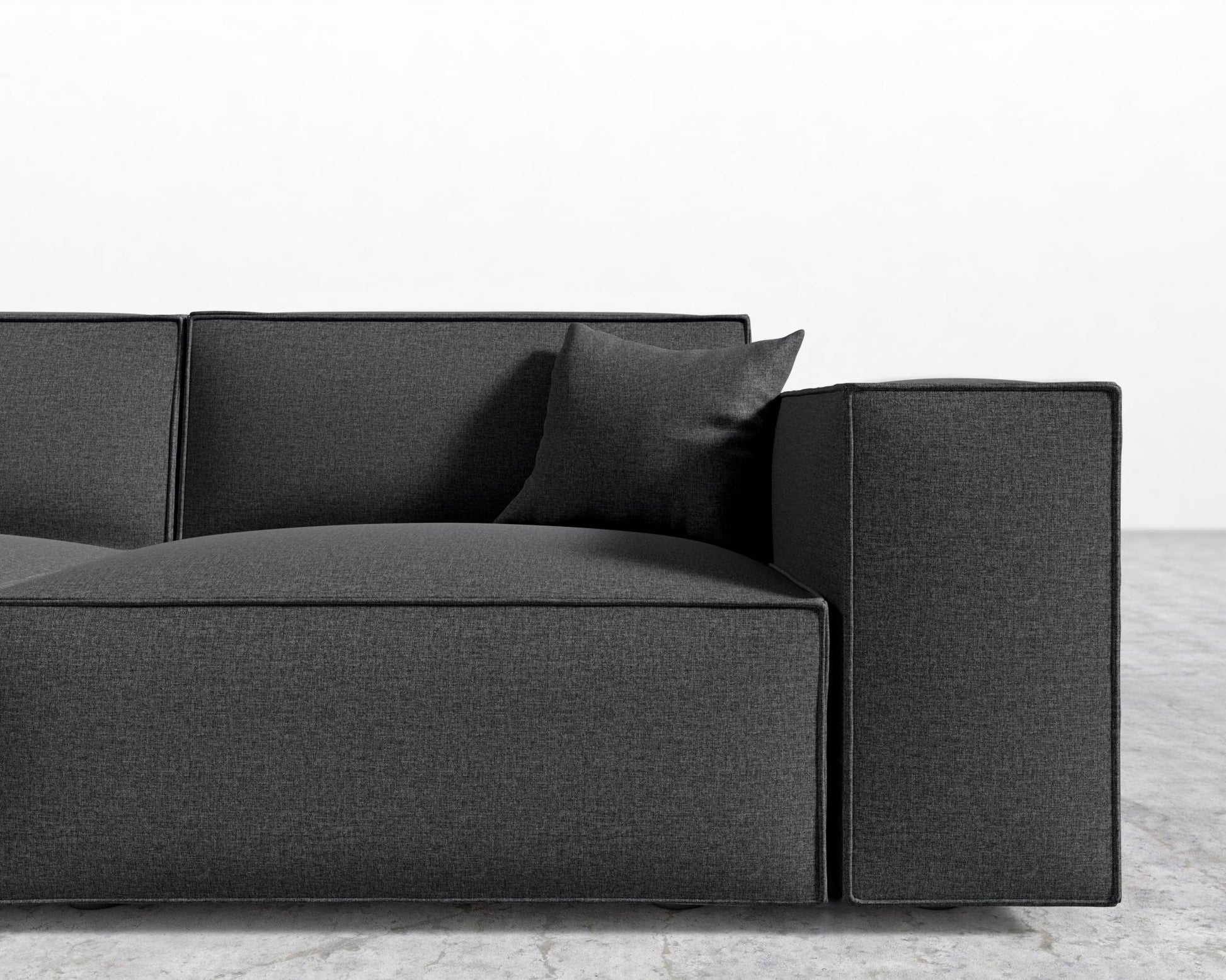 Porter Sofa - Modern Felt - Stockholm