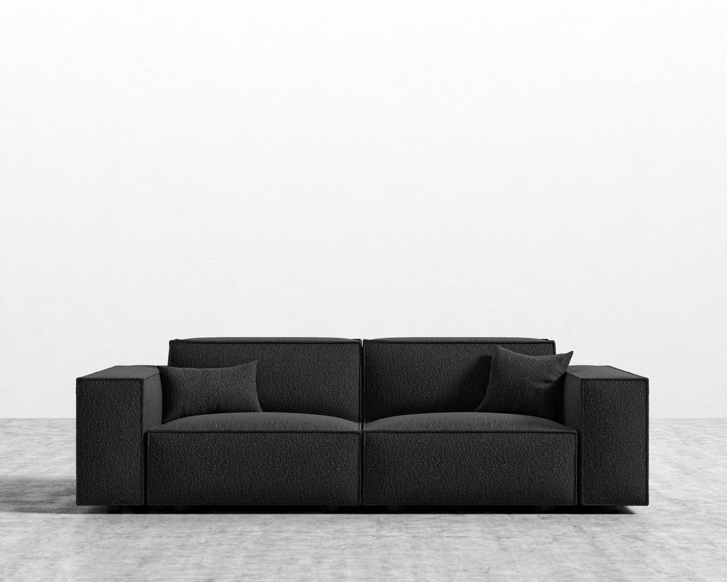 Porter Sofa - Chatou Boucle - Caviar