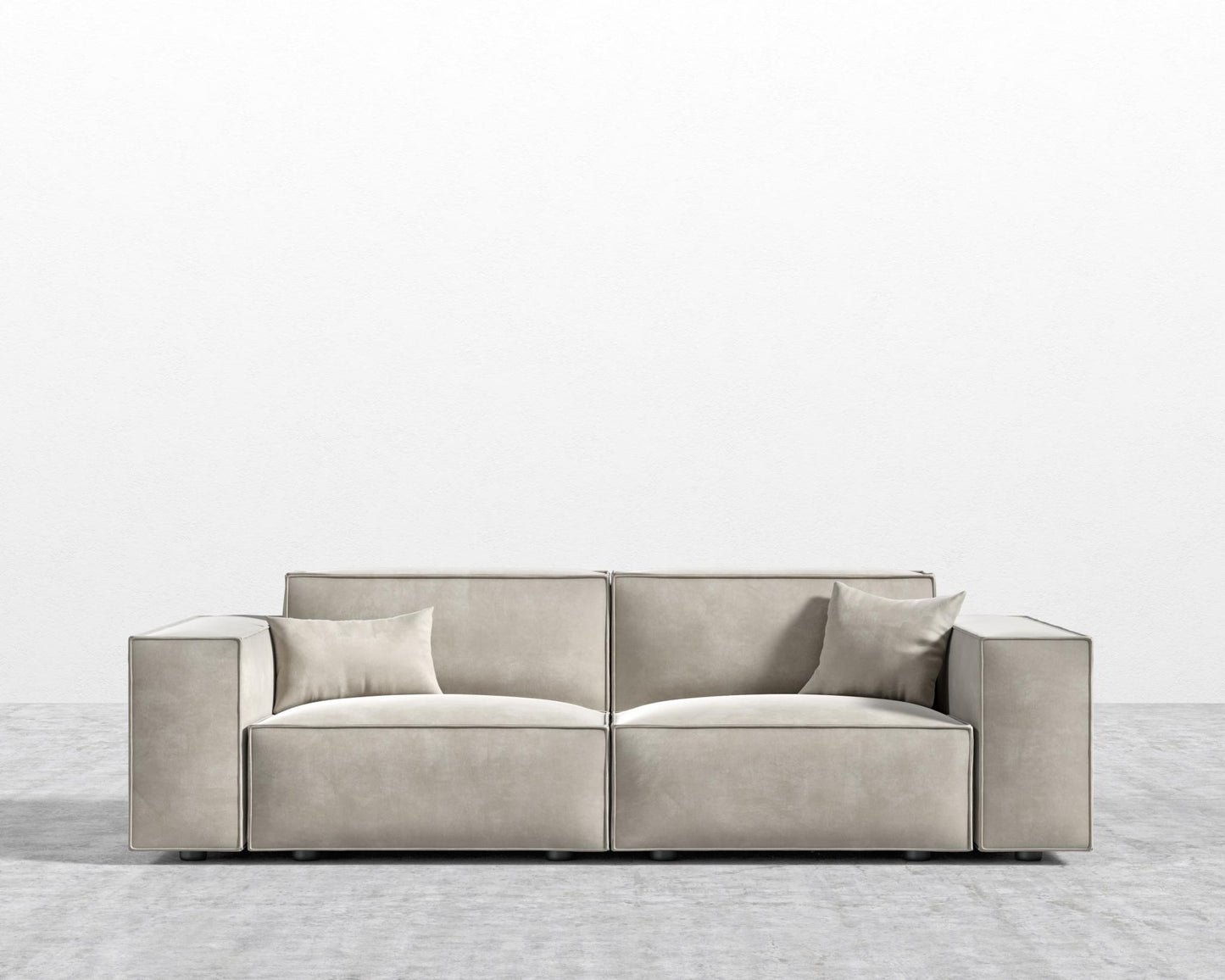 Porter Sofa - Venice Vegan Suede - Latte