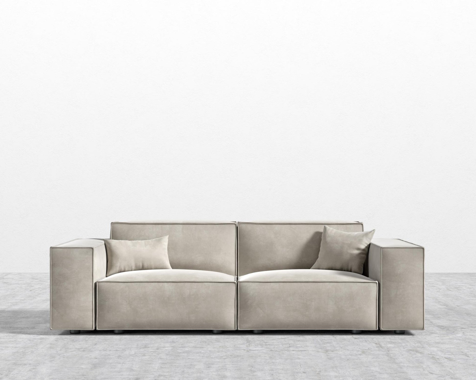 Porter Sofa - Venice Vegan Suede - Latte
