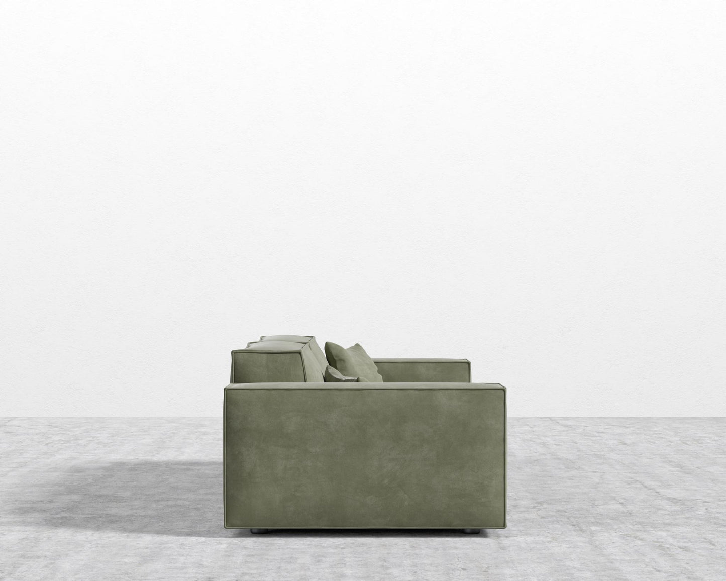 Porter Sofa - Venice Vegan Suede - Sage