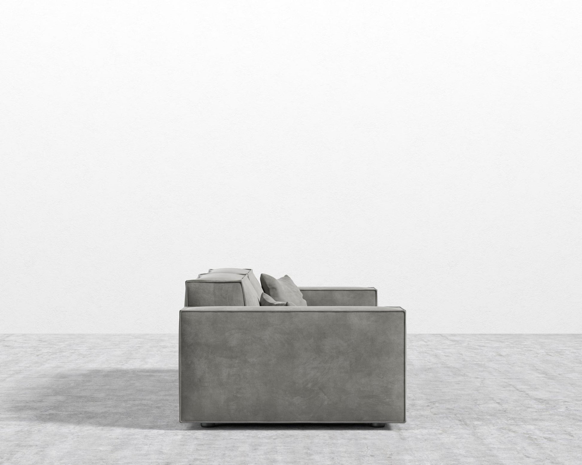 Porter Sofa - Venice Vegan Suede - Strato