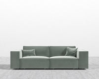 Porter Sofa - Plush Velvet - Moonstone
