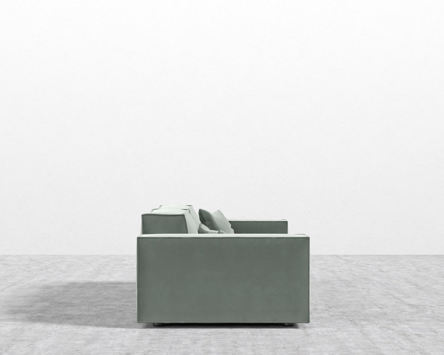 Porter Sofa - Plush Velvet - Moonstone