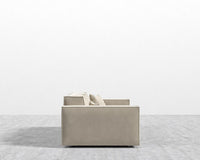 Porter Sofa - Plush Velvet - Warm Taupe 