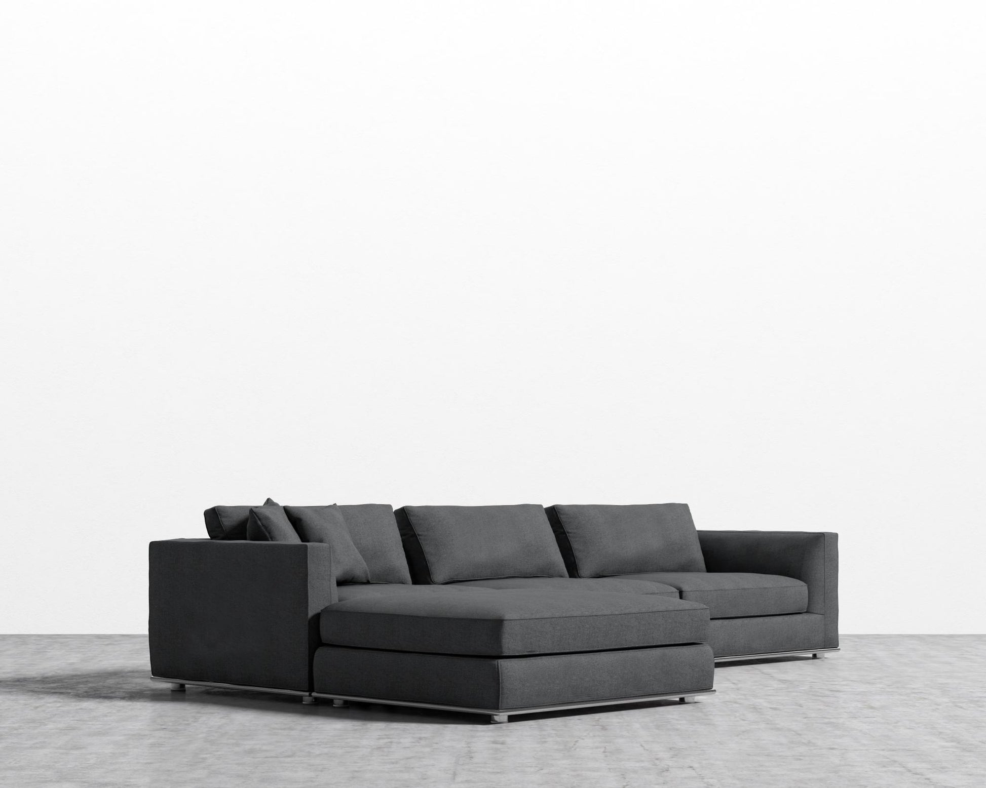 Milo Sectional - Modern Felt - Stockholm