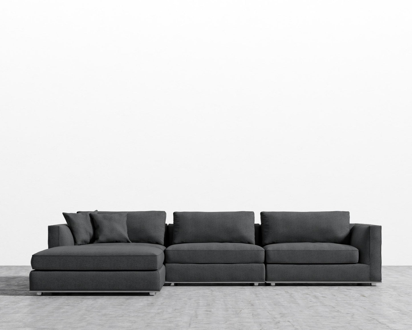 Milo Sectional - Modern Felt - Stockholm