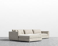 Milo Modular Sectional - Venice Vegan Suede - Latte