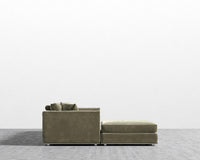 Milo Modular Sectional - Signature Plush Velvet - Olive Green