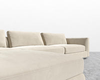 Milo Modular Sectional - Signature Plush Velvet - Warm taupe