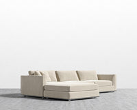 Milo Modular Sectional - Signature Plush Velvet - Warm taupe