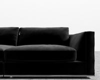 Milo Sofa - Vintage Velvet - Black