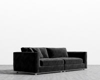 Milo Sofa - Vintage Velvet - Black