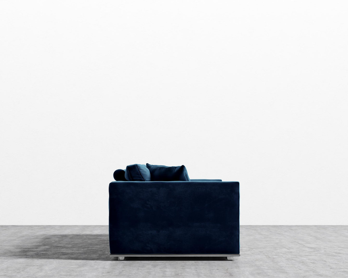 Milo Sofa - Plush Velvet - Cobalt