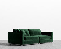 Milo Sofa - Plush Velvet - Moss