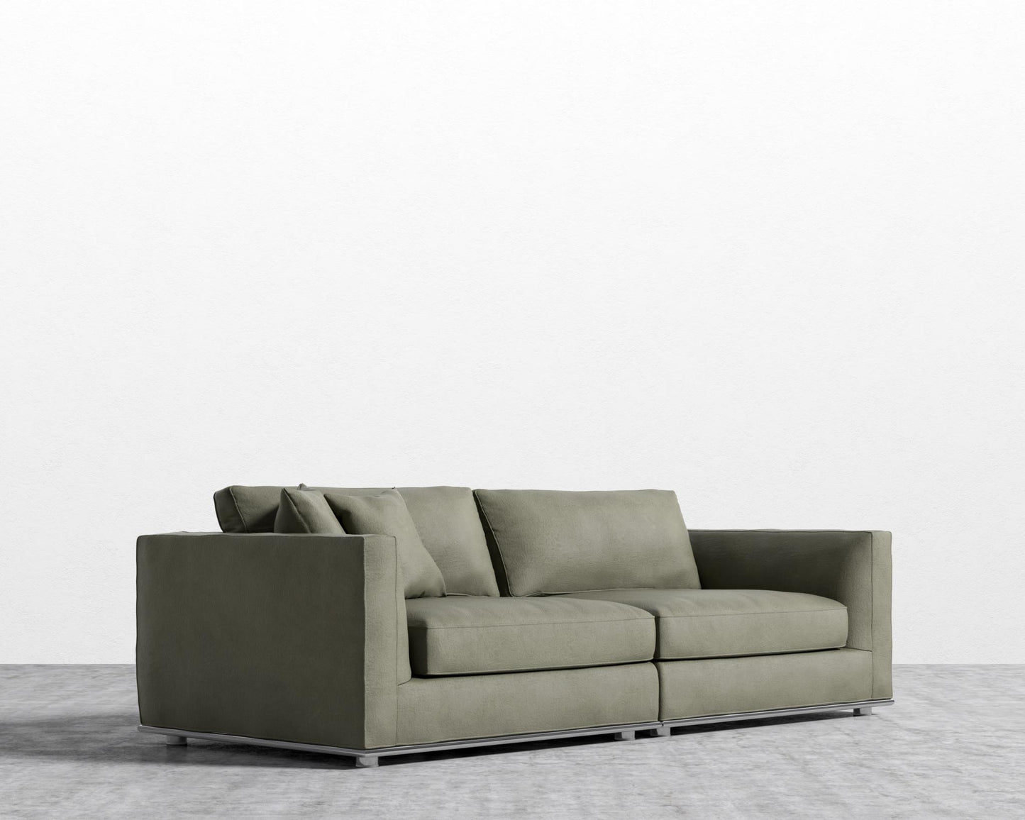 Milo Sofa - Venice Suede - Sage