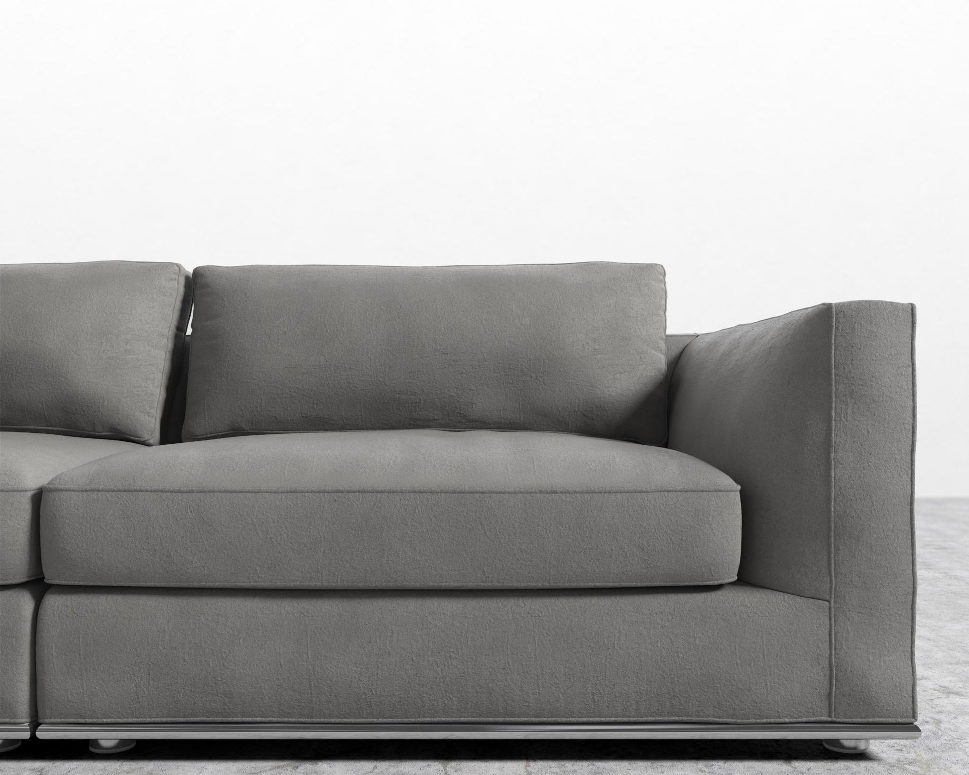 Milo Sofa - Venice Suede - Strato