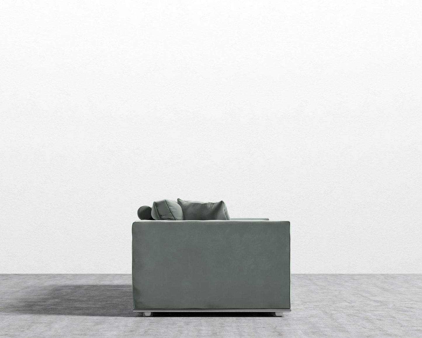 Milo Sofa - Plush Velvet - Moonstone