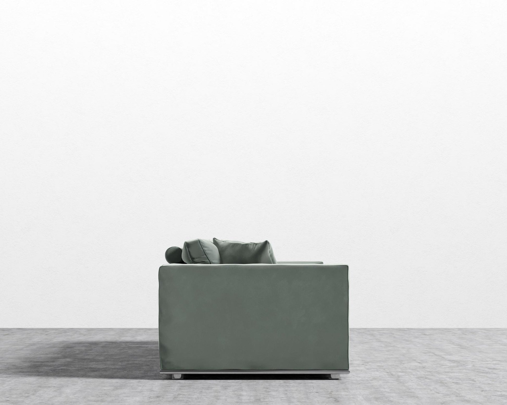 Milo Sofa - Plush Velvet - Moonstone