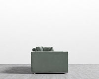 Milo Sofa - Plush Velvet - Moonstone