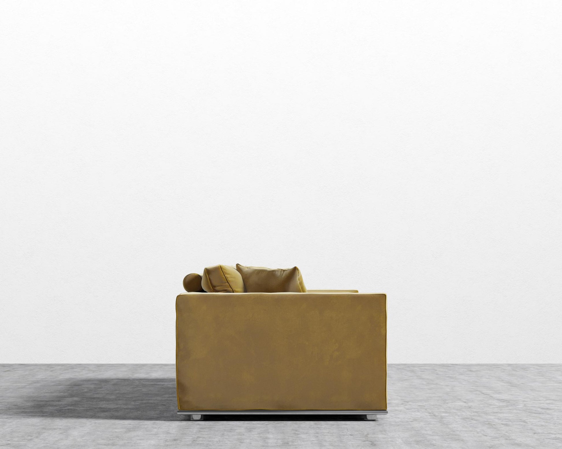 Milo Sofa - Plush Velvet - Golden Beryl