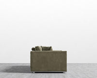 Milo Sofa - Signature Plush Velvet - Olive Green