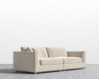 Milo Right Arm - Signature Plush Velvet - Warm Taupe